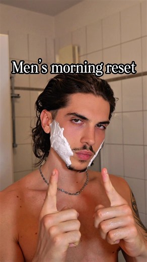 A solid morning starts with the small things 👀💀#fyp #viraltrend #menstyle #longhairmen #tiktokviral