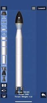 How to build a simple rocket in Spaceflight Sinulator (SFS)