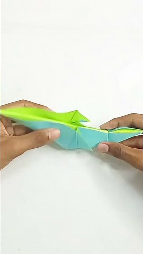 making an origami dolphin🐬 #origamianimal #origami #papercraft