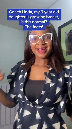Is it normal for a girl under 10 to develop breast? The Early bloomers… #parenting #parents #naijatiktok #purplespeedy #daughter #viral #childsafety #puberty #teens #coach