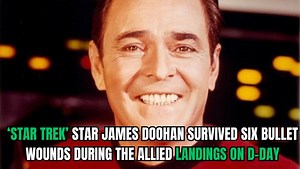 7.7K views · 123 reactions | ‘Star Trek’ Star James Doohan Survived Six Bullet Wounds During the Allied Landings on D-Day | War History Online | Facebook