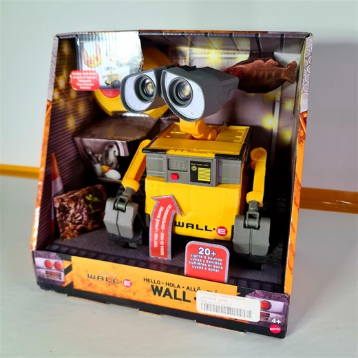 Disney Pixar Hello WALL-E Remote Control Robot Toy | RC WALL-E With Lights & Sounds | Mattel Collectible Gift - Etsy UK