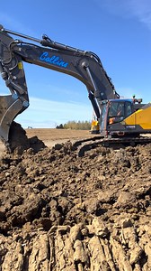 311K views · 10K reactions | Collins Earthworks two Volvo EC950F excavators working side by side | Awesome Earthmovers | Facebook