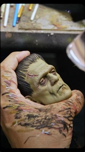 Making a $760 Frankenstein Figure 😱 - Frankenstein Premium Format Figure by Sideshow