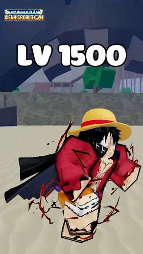 Luffy Gear 5 Level 1 to Max Blox Fruits #bloxfruits #roblox #kienric | KienRic Gaming