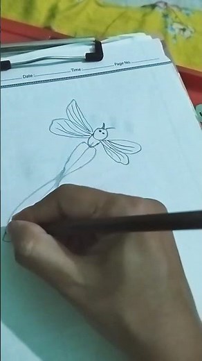 How to draw easily insects art step by step #beginnerarttips #viralvideo #art #drawing