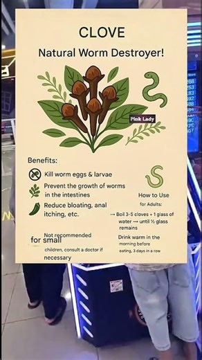 UNCOVER THE POWER OF CLOVE: YOUR NATURAL WORM DESTROYER!