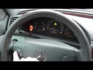 Mercedes Benz CLK 320 (w208) Service interval indicator reset!!