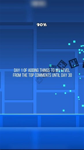 Day 1 of adding things to my level from the top comments until day 30