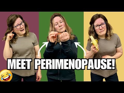 Meet Perimenopause! If Peri could speak! Humour for women.