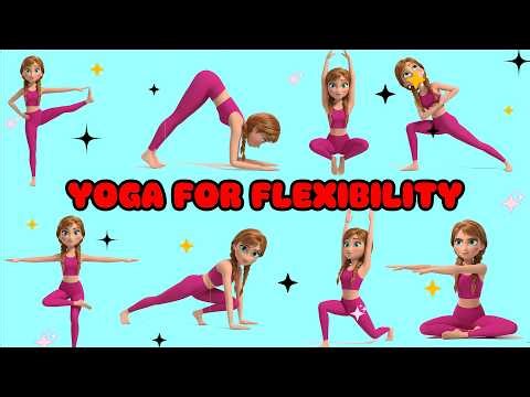 Yoga for Flexibility with Anna ❄️ Frozen Yoga for Children ❄️ Yoga for Health | Yoga With Frozen