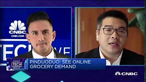 China's Pinduoduo sees more online grocery demand coming out of the pandemic