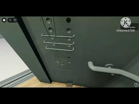 ROBLOX: Otis High-Rise Elevators at CN Tower, Toronto ON. (Blue Wing)