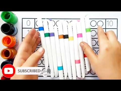 👉“Learn to Count 1 to 20 🎨 | Easy Tracing + Coloring Fun | Kids Numbers Video,10