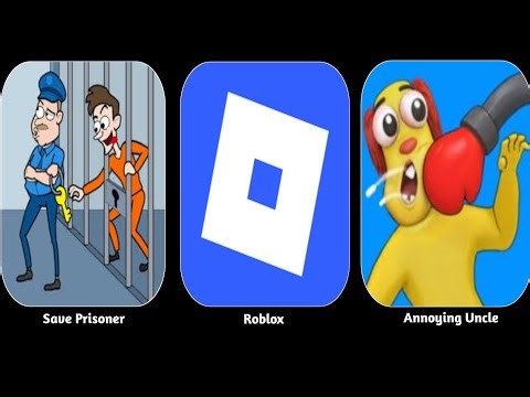 Save Prisoner, Roblox, Annoying uncle - iOS Android Gameplay Walkthrough