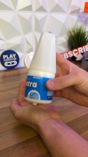 14 reactions | We solved the PROBLEM with CHEWING GUM tubs! Everyone...