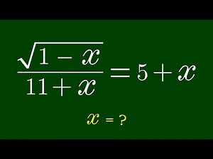 A Nice Algebra Problem | Math Olympiad | Find all solutions?