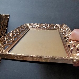 Vintage Brass Filigree Picture Frame 4.5 X 6.5 Gallery Wall - Etsy