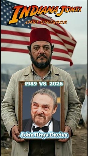 Indiana Jones and The Last Crusade cast: then vs now