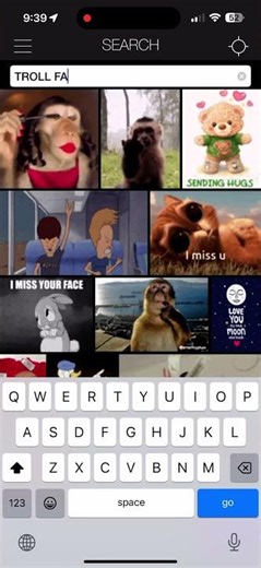 Troll face GIF