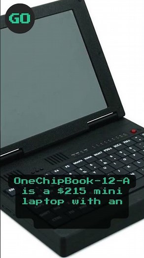 OneChipBook 12 A is a $215 mini laptop with an FPGA for retro computing