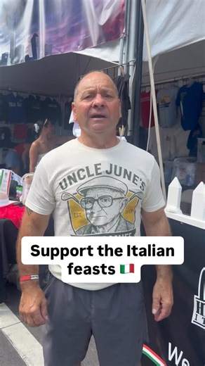 10K views · 543 reactions | Our Italian feasts are more than just food and music. They are celebrations of heritage, faith, and community. Supporting them means keeping our culture alive for future generations. From coast to coast these feasts unite Italian Americans everywhere.  | Hardcore Italians | Facebook