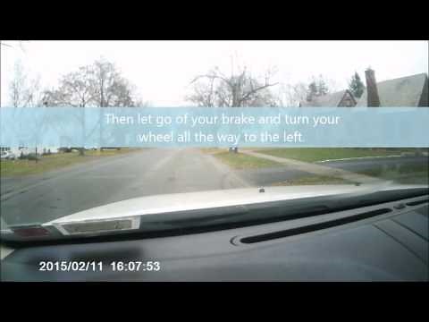 3 point turning for the New York state road test