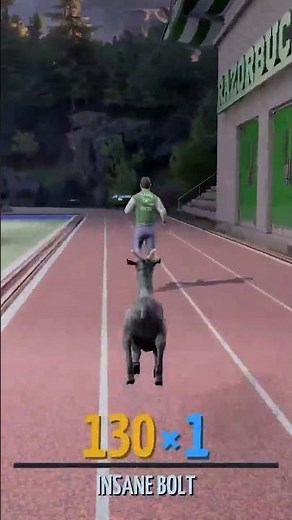 Insane Bolt. Goat Simulator Remastered