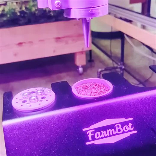 "Check out our first FarmBot at the second floor of Spitzer School of ...
