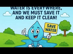 5 Sources of Water for Kids | Learn About Water with Animation