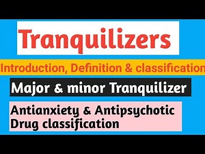 Tranquilizers chapter | tranquilizer