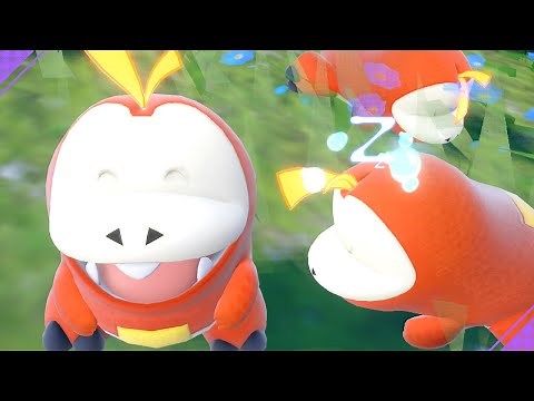 【守りたいこの笑顔】ホゲータ６匹に囲まれて癒されピクニック【ポケモンSV】