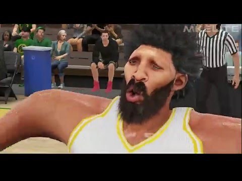 HILARIOUS NBA 2K17 2K16 MyPlayer MOD GAMEPLAY - 60 FPS HD