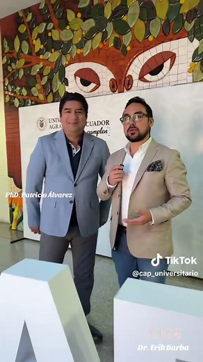 La nueva @Universidad Agraria Ecuador junto a su #Rector Patricio Álvarez ✅ oferta académica de 10 #carreras de pregrado