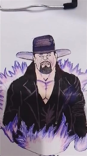 #wwe#undertaker#drawing