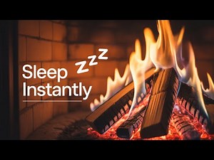 Ultimate Relaxing Fireplace Sounds 🔥 Deep Sleep & Stress Relief in 10 Minutes