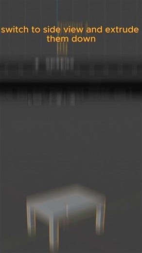 Create a Table in Blender in 30 Seconds