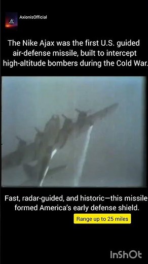 First Guided Missile :-Nike Ajax. #education #missile