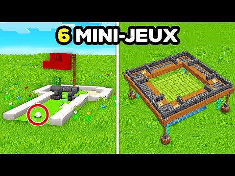 6 Mini Jeux que tu dois ESSAYER dans Minecraft !