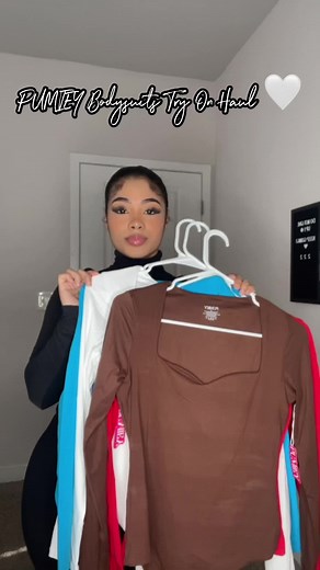 @PUMIEY Bodysuits Haul 🤍 #pumiey #bodysuits #itstherealjade