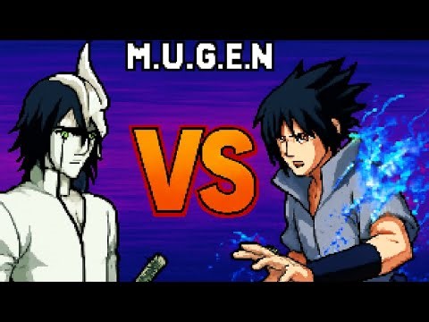 Ulquiorra VS Final Sasuke! | Bleach x Naruto Shippuden | Jump Force MUGEN V14