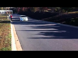 NASCAR edition TRD V8 Camry driving