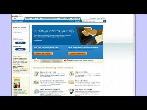 How to Publish and Sell your Book on Createspace