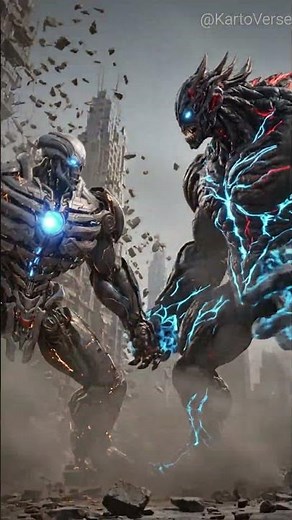 Alien vs Robot Epic Battle | Futuristic Sci-Fi War Cinematic #robotcombat #warbot #alien