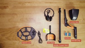 Metal Detector for Adults & Kids, GoGonova Kids Metal Detector, Waterproof Metal Detectors with High Accuracy Lightweight 8" Search Coil, All Metal & Disc Modes for Junior & Youth Gold Detector