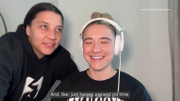 Sam Kerr reveals wild plans for her wedding day with Kristie Mewis