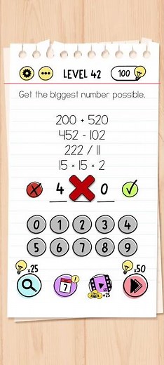 brain test level 42 | #shorts