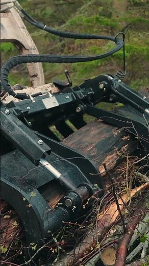Extreme Root Grapple Rake Attachment