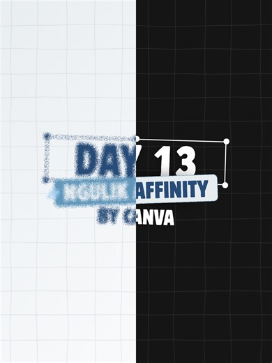 Desain Teks Dispersed di Affinity: Tips Grunge Gen Z