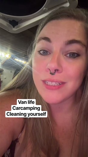 Everyone deserves to be clean #vanlife #carcamping